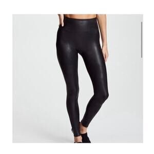 SPANX Faux Leather Leggings high waist